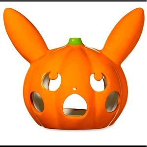 Pumpkin Pikachu Pokémon Halloween Ceramic Tea Light Holder - 8 In.